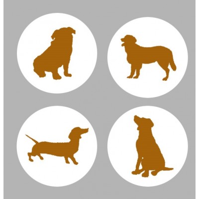 Avr2018b20- Silhouette chien (gros badge)